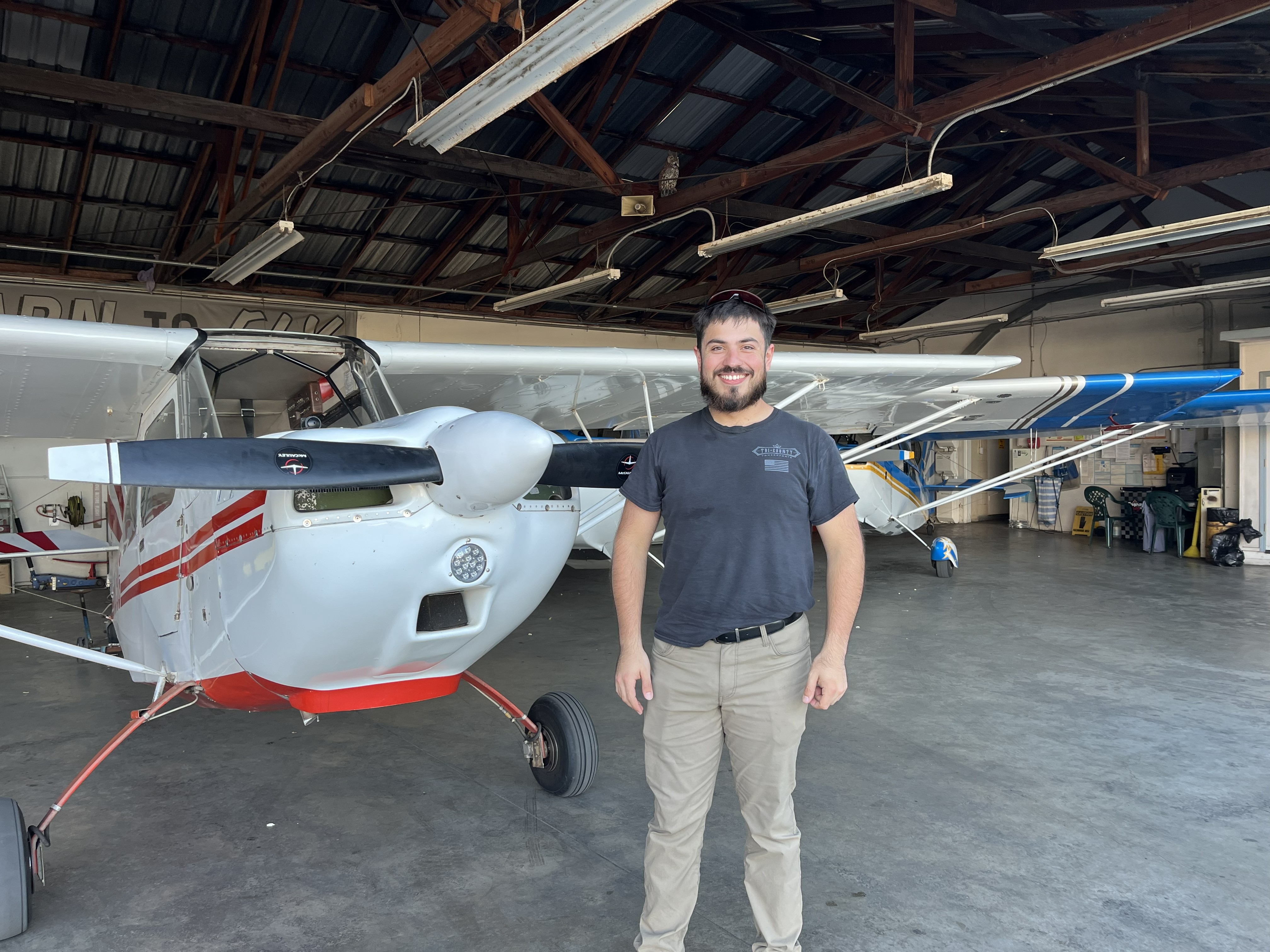 Tailwheel Endorsement - Chris Maronian